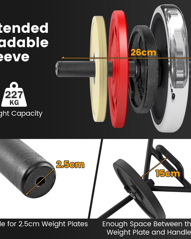  COSTWAY Olympic Hex Bar, 56” Steel Deadlift Trap Bar