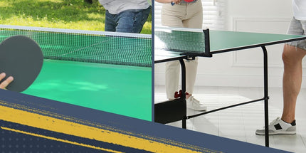 Glymnis Table Tennis Set of 4 – Complete Family Ping Pong Kit