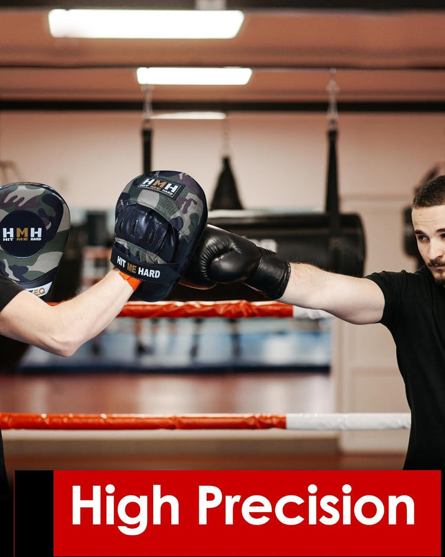 Focus Mitts and Hook & Jab Training Pads with Adjustable Strap