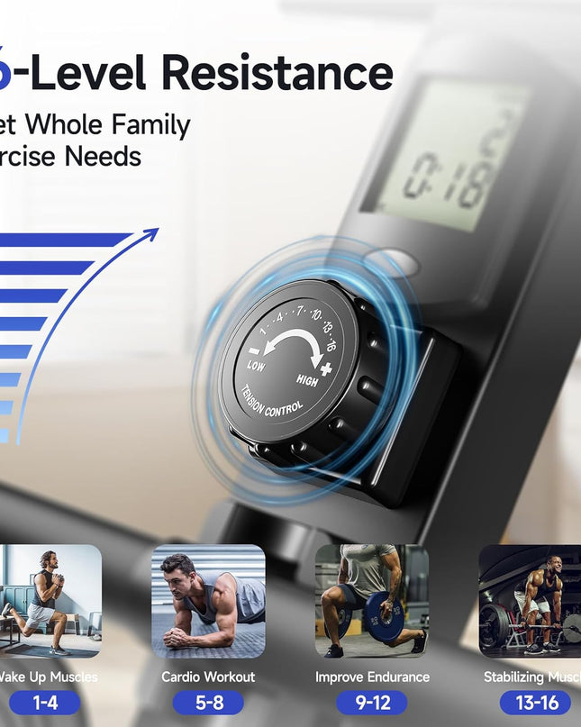   YPOO RM910 Magnetic Rowing Machine