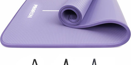 PROIRON Thick Yoga Mat – 10/15MM NBR Foam Exercise & Fitness Mat