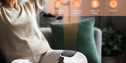 Knee Massager with Heat, Vibration & Red Light Therapy