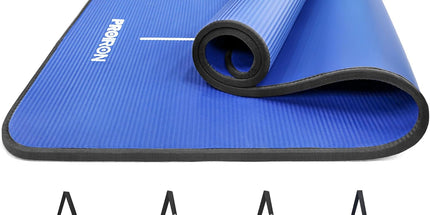 PROIRON Thick Yoga Mat – 10/15MM NBR Foam Exercise & Fitness Mat