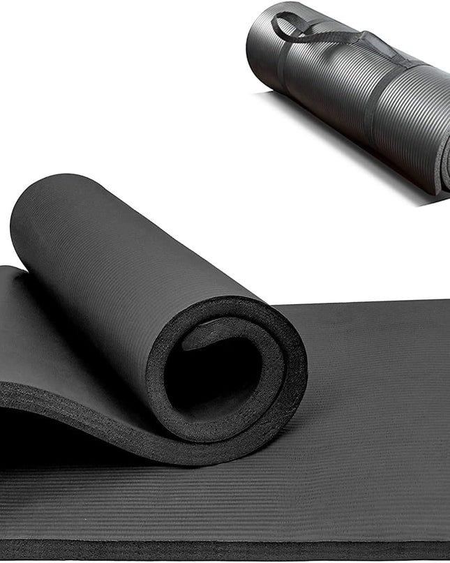 PROIRON Thick Yoga Mat – 10/15MM NBR Foam Exercise & Fitness Mat