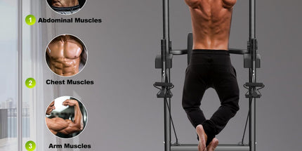 Dskeuzeew Power Tower – Multi-Function Home Gym Equipment