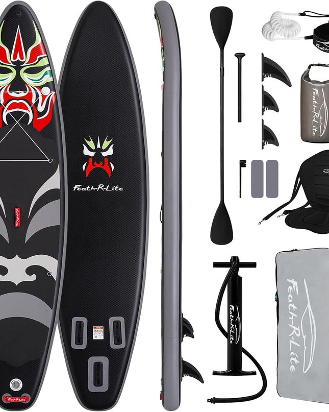 FEATH-R-LITE 10' & 11' Inflatable Stand Up Paddle Board – Ultra-Light SUP Package