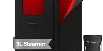 6FT 2025 Premium 4-Layer Steam Sauna with Infrared Light Therapy