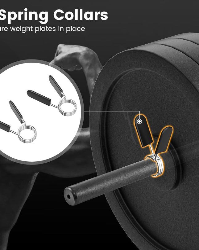  COSTWAY Olympic Hex Bar, 56” Steel Deadlift Trap Bar