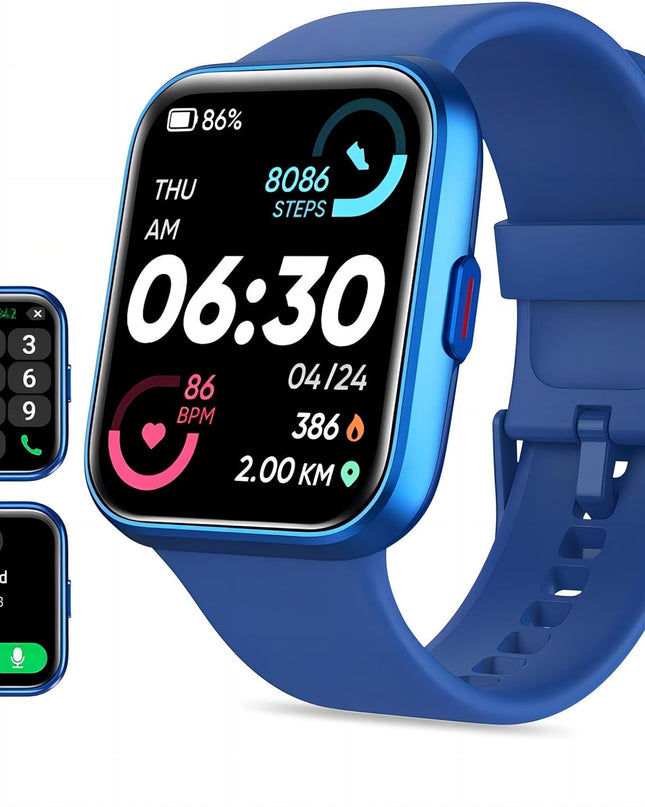 Smart Watch with Alexa and Fitness Tracking – 1.8" Touch Screen