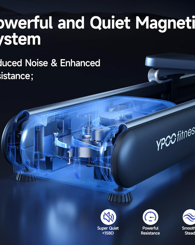   YPOO RM910 Magnetic Rowing Machine