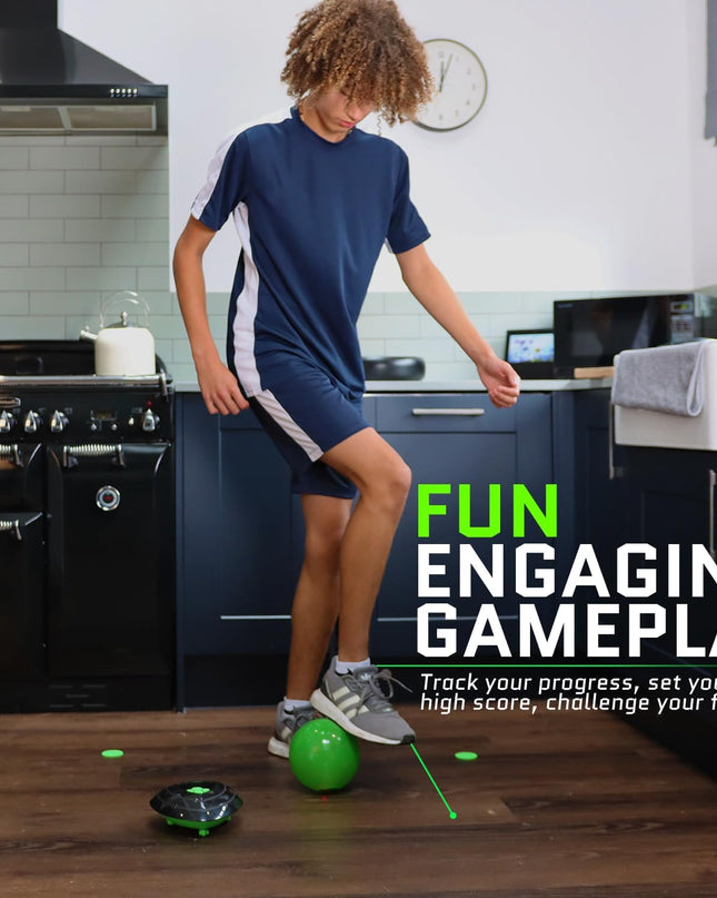 Soccer Bot Indoor Football Trainer – Black