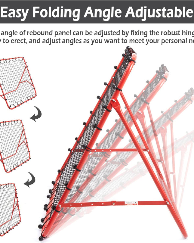 Adjustable Football Rebound Net – 100x100cm