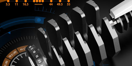 ATIVAFIT 10-in-1 Adjustable Dumbbells