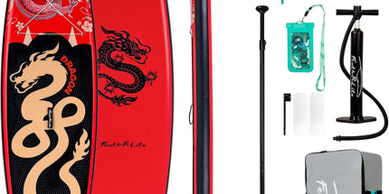 FEATH-R-LITE 10' & 11' Inflatable Stand Up Paddle Board – Ultra-Light SUP Package