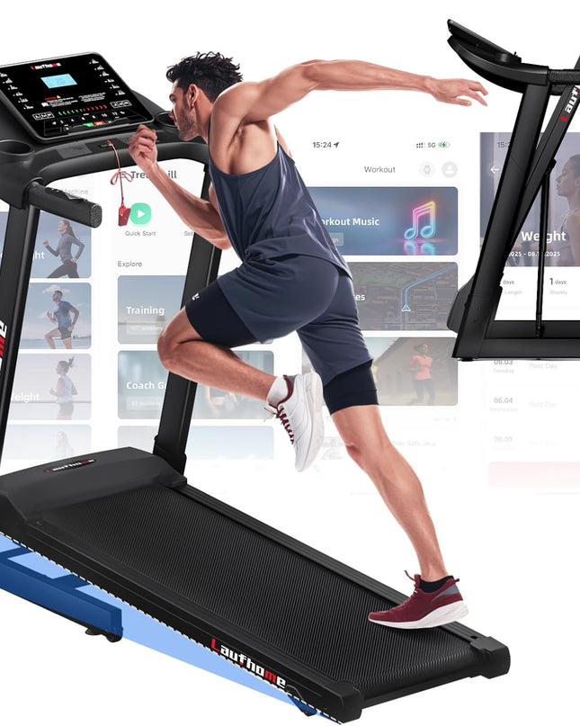 THERUN Foldable Treadmill