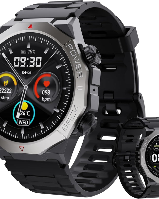 Smart Watch with Alexa – 1.83" HD Fitness Tracker