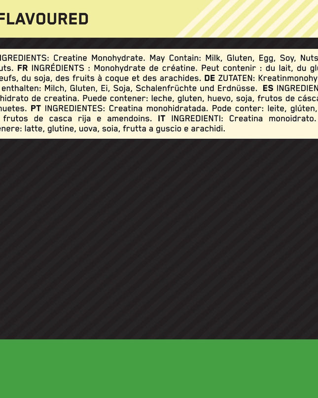 Optimum Nutrition Micronised Creatine Powder