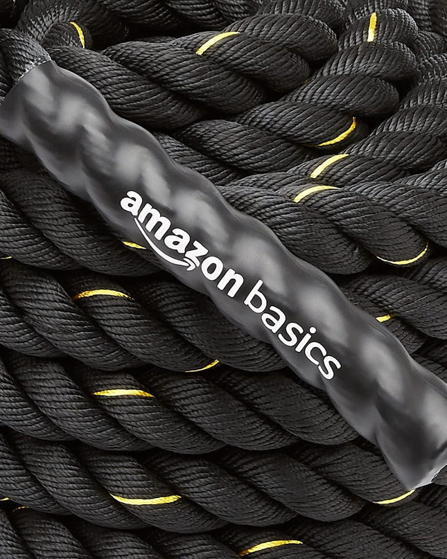 Amazon Basics Heavy Exercise Training Workout Battle Rope