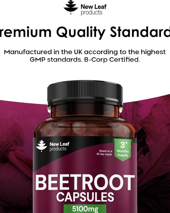 Beetroot Capsules 5100mg