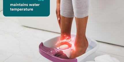 HoMedics Bubblemate Foot Spa & Massager with Keep Warm Function