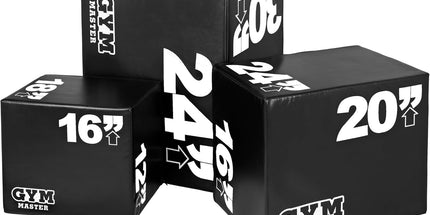 GYM MASTER High-Density Foam Plyo Jump Box