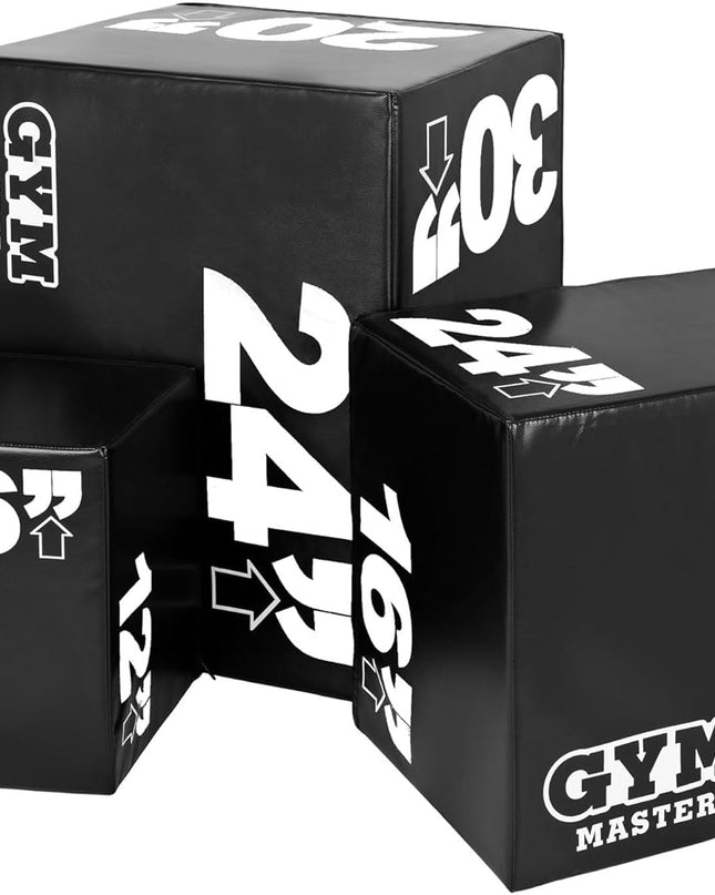 GYM MASTER High-Density Foam Plyo Jump Box