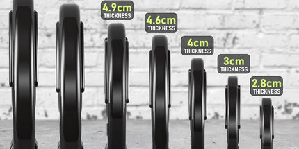 Olympic Weight Plates with Rubber Finish