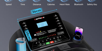 THERUN Foldable Treadmill