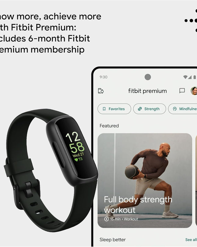 GOOGLE Fitbit Inspire 3 Activity Tracker