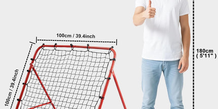 Adjustable Football Rebound Net – 100x100cm