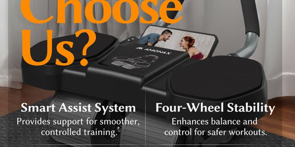 Ab Roller Exercise Wheel with Elbow Support 