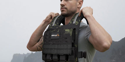 KRYLIX Adjustable Weighted Vest – 45lbs (Men & Women)