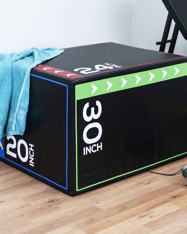 KOMODO 3-in-1 Soft Plyo Jump Box