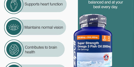  Omega 3 Fish Oil 2000mg