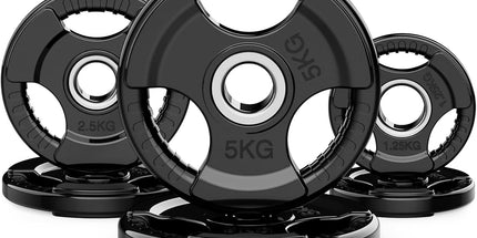 Olympic Weight Plates with Rubber Finish