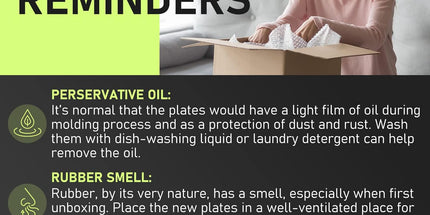 Olympic Weight Plates with Rubber Finish