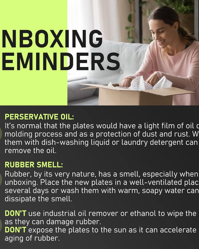 Olympic Weight Plates with Rubber Finish