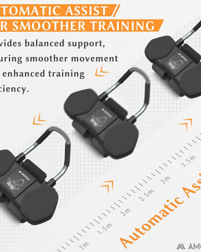 Ab Roller Exercise Wheel with Elbow Support 