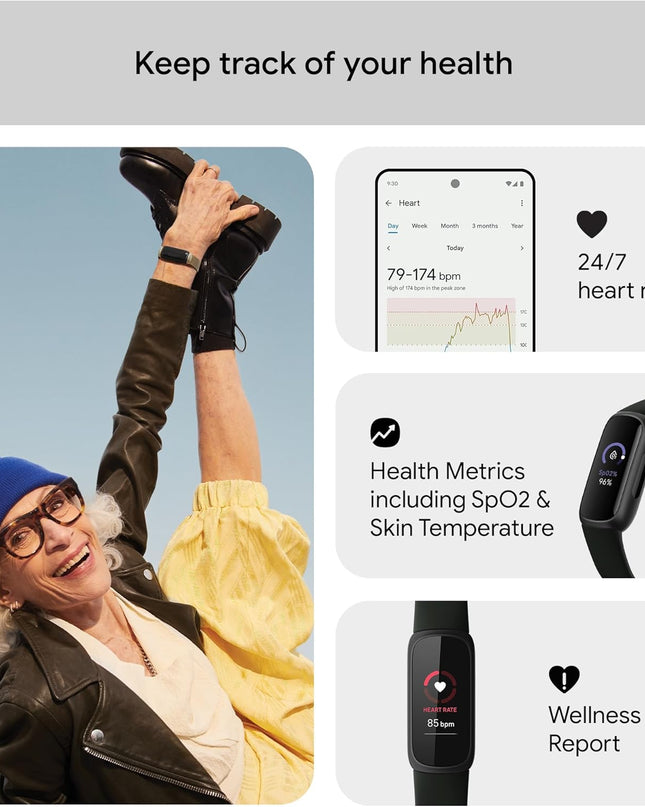 GOOGLE Fitbit Inspire 3 Activity Tracker