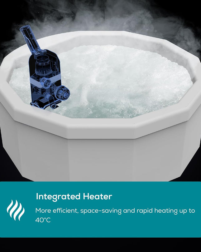 Lay-Z-Spa Carrara – 140 AirJet Massage System 