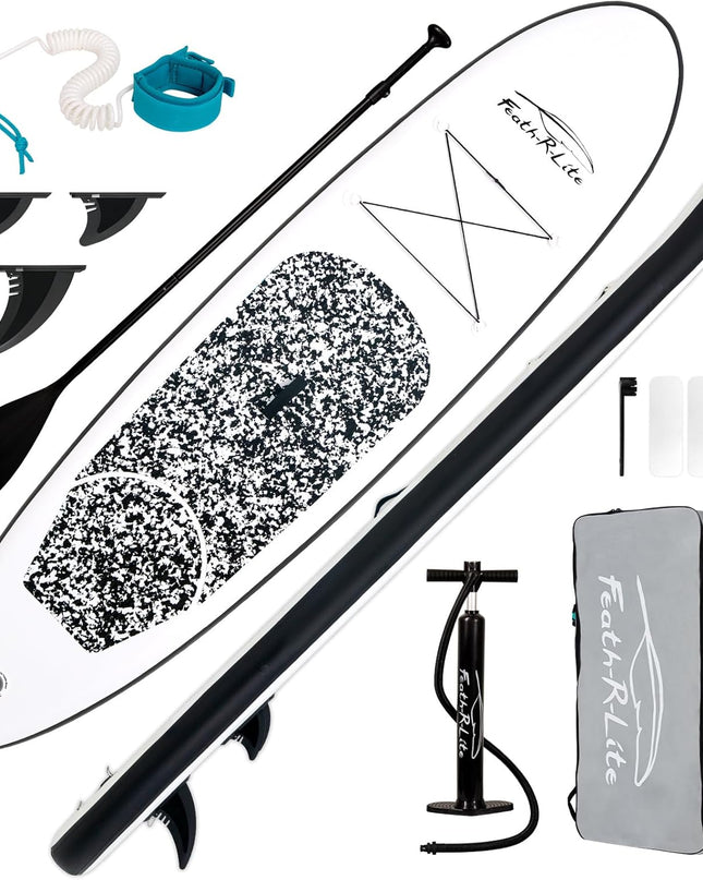 FEATH-R-LITE 10' & 11' Inflatable Stand Up Paddle Board – Ultra-Light SUP Package