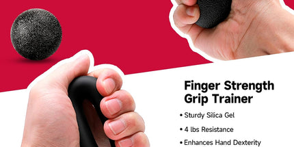 FitBeast Grip Strengthener Kit – 5 Pack Adjustable Resistance