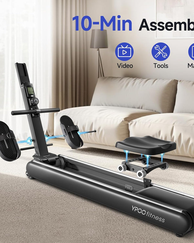   YPOO RM910 Magnetic Rowing Machine