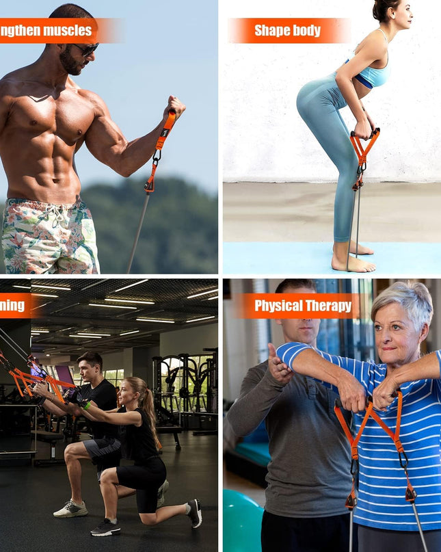 HPYGN Heavy Resistance Bands 300 lbs