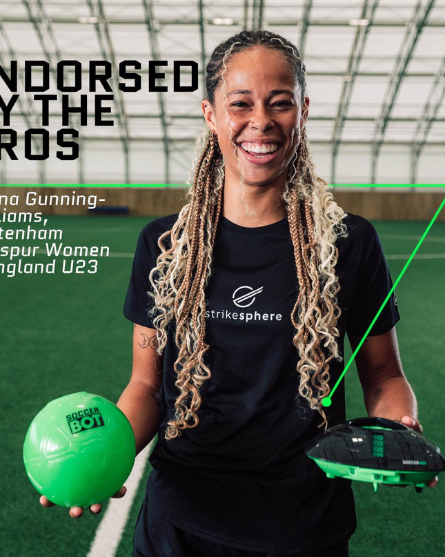 Soccer Bot Indoor Football Trainer – Black