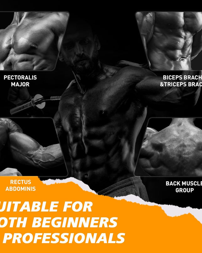 Olympic EZ Curl Barbell Bar 47"