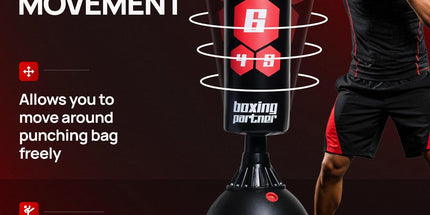 Gallant 5.5ft Free-Standing Punch Bag 