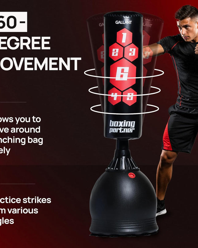 Gallant 5.5ft Free-Standing Punch Bag 