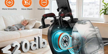 pooboo H015 Magnetic Rowing Machine with Cable System