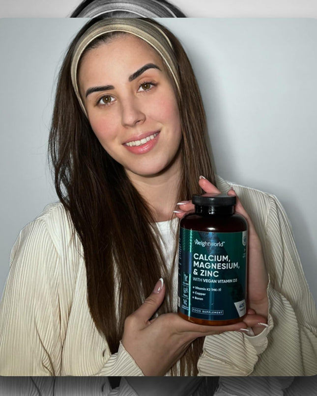  WeightWorld Calcium, Magnesium, Zinc & Vitamin D Supplement